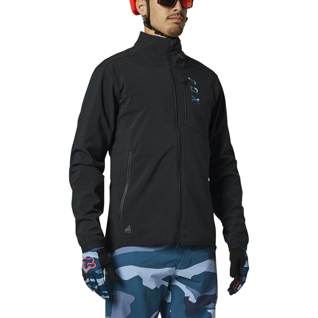 Ranger Fire Jacket - Black/Blue, Men's, Small