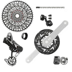 XX Eagle T-Type Ebike AXS Groupset - 104bcd 34T, Derailleur, Shifter, 10-52t Cassette, Clip-On Guard, Arms Not Included