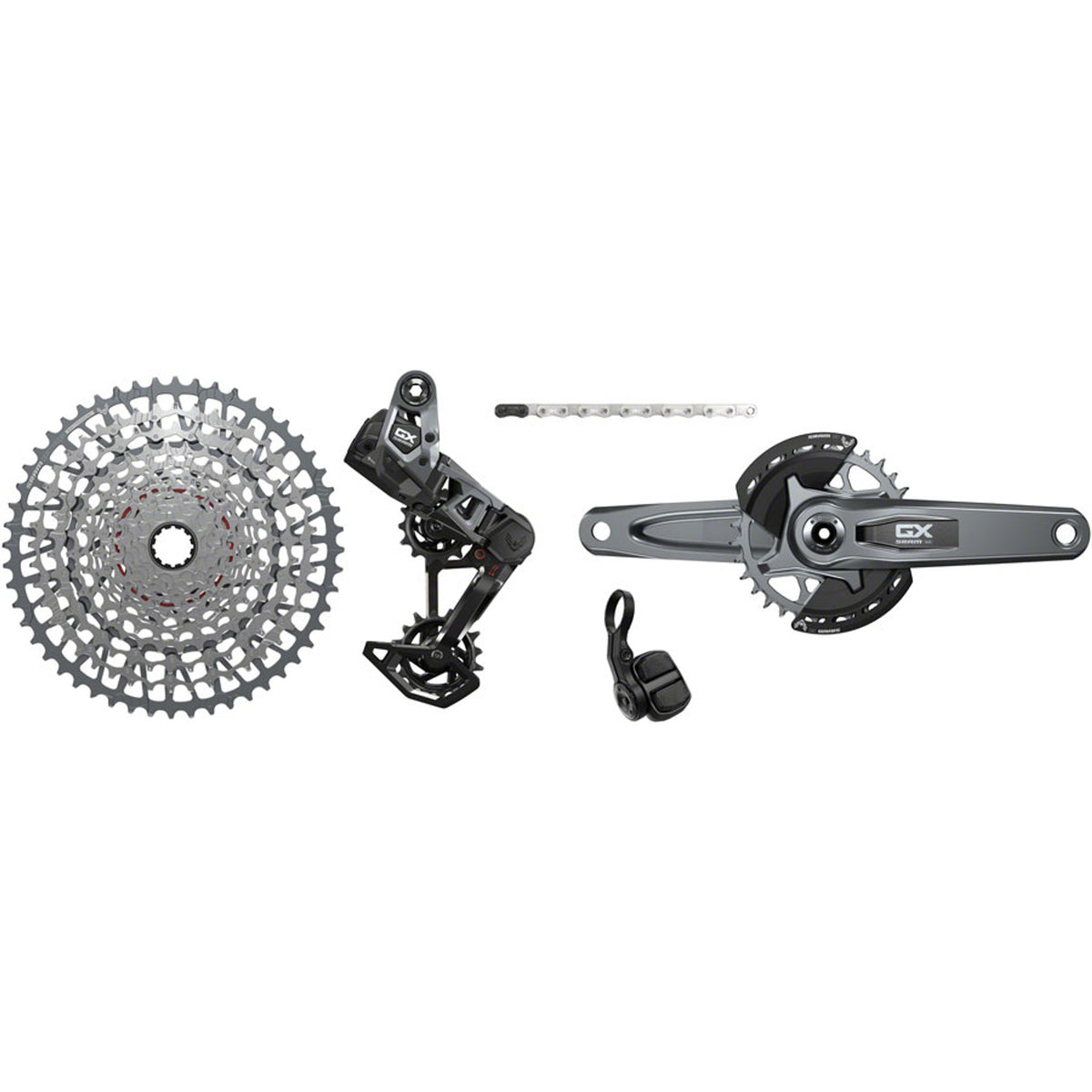 GX Eagle AXS T-Type Transmission Groupset - 32t Chainring - AXS POD Controller - 10-52t Cassette - Rear Derailleur - Chain