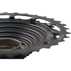 TRS Plus Cassette Upgrade Kit with Cassette, Chain, Shifter and Derailleur Conversion Kit - 12 Speed, 9-46t, Black
