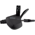 ADVENT Xpress Left Trigger Shifter - Double Shifter for 2x9 Speed MTB Front Derailleurs, Black