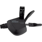 ADVENT Xpress Left Trigger Shifter - Double Shifter for 2x9 Speed MTB Front Derailleurs, Black
