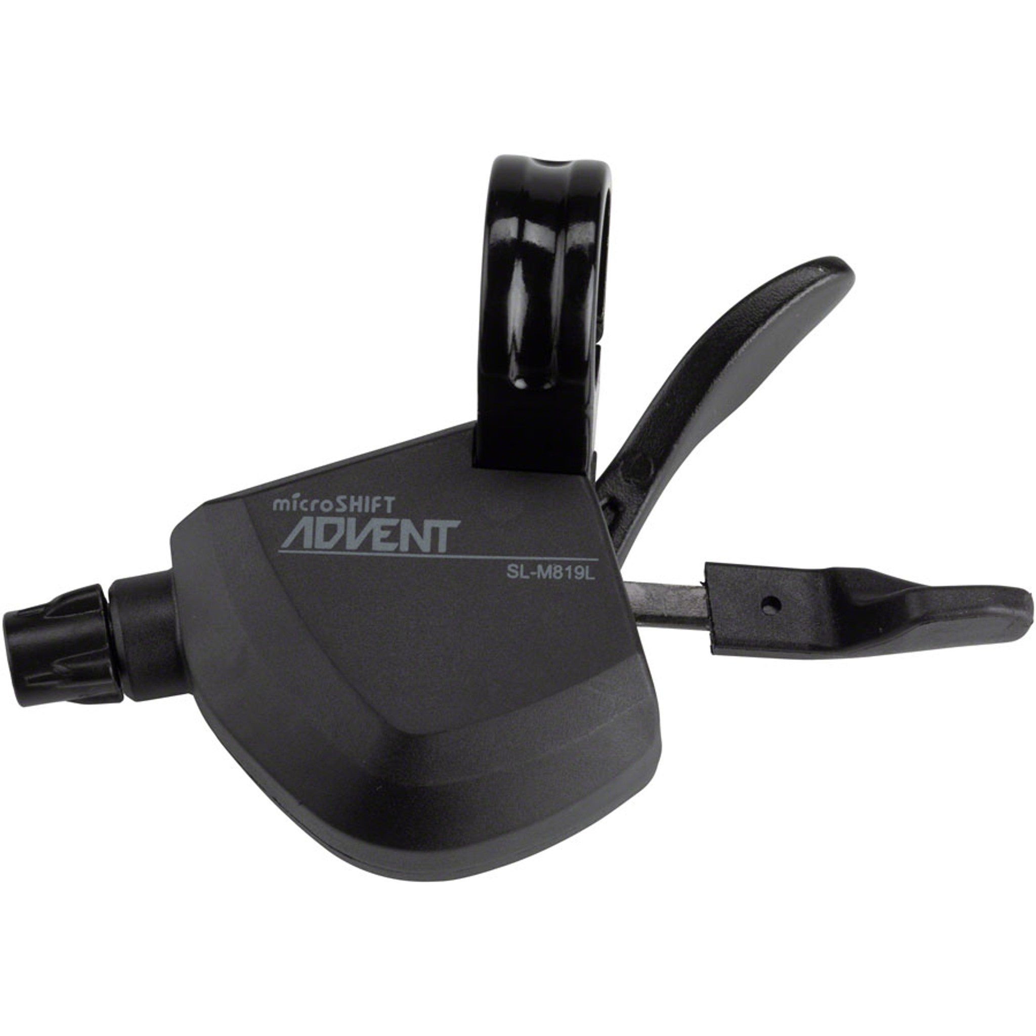 ADVENT Xpress Left Trigger Shifter - Double Shifter for 2x9 Speed MTB Front Derailleurs, Black