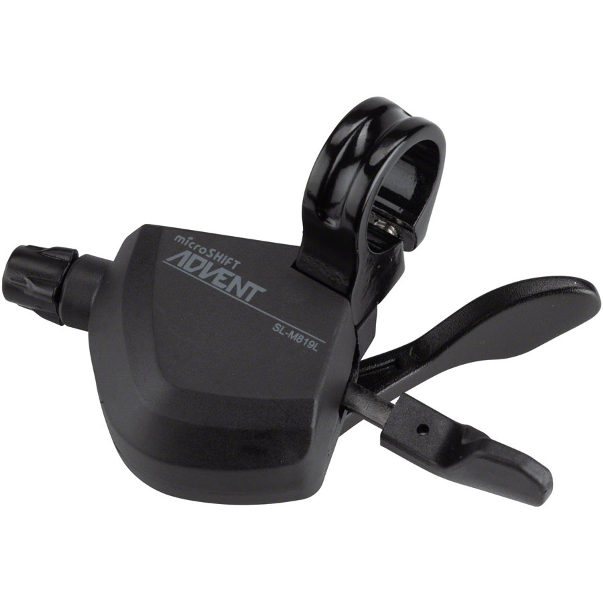 ADVENT Xpress Left Trigger Shifter - Double Shifter for 2x9 Speed MTB Front Derailleurs, Black