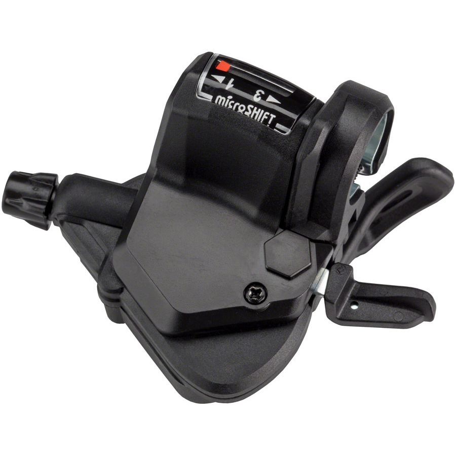 Mezzo Left Thumb-Tap Shifter, Triple, Optical Gear Indicator, Shimano Compatible