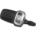microSHIFT DS85 Left Twist Shifter, Triple, Optical Gear Indicator, Shimano Compatible