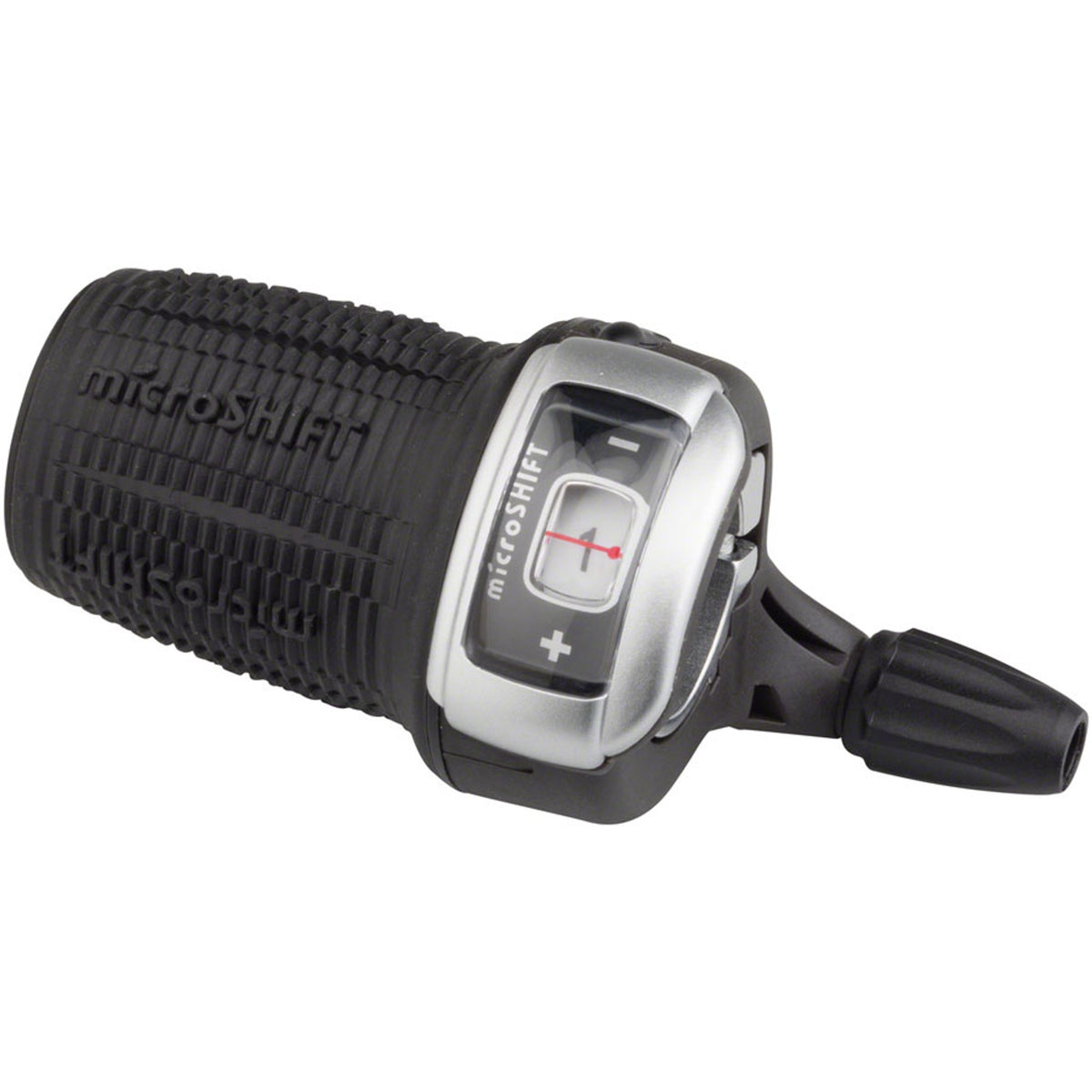 microSHIFT DS85 Left Twist Shifter, Triple, Optical Gear Indicator, Shimano Compatible