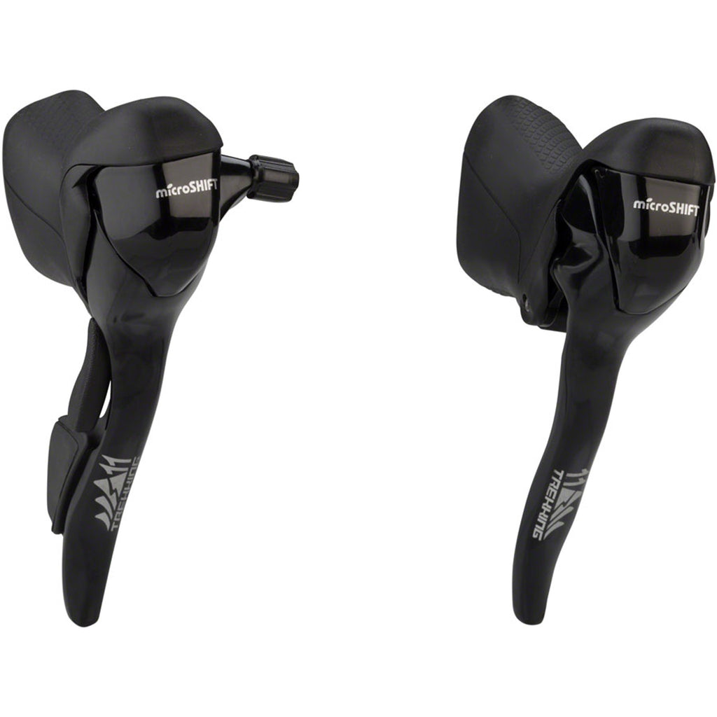 microSHIFT M110 Drop Bar Shift Lever Set 1 x 11-Speed, Shimano DynaSys Compatible
