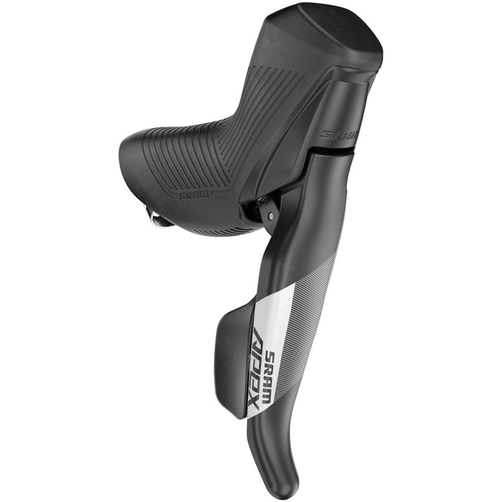 SRAM Apex Shift/Brake Lever and Hydraulic Disc Brake Caliper - Right/Rear, 12-Speed, DoubleTap, Flat Mount, 20mm Offset, Black, D1