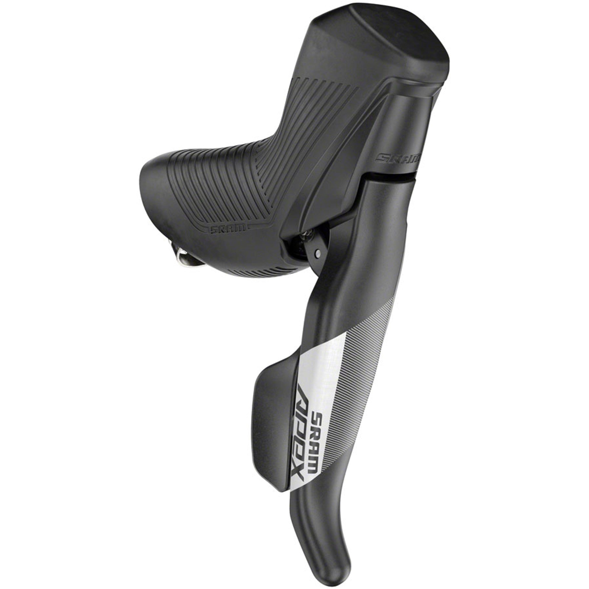 SRAM Apex Shift/Brake Lever and Hydraulic Disc Brake Caliper - Right/Rear, 12-Speed, DoubleTap, Flat Mount, 20mm Offset, Black, D1
