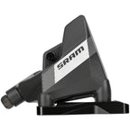 SRAM Apex Shift/Brake Lever and Hydraulic Disc Brake Caliper - Right/Rear, 12-Speed, DoubleTap, Flat Mount, 20mm Offset, Black, D1