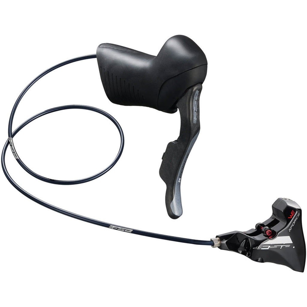 FSA K-Force WE Shift/Brake Lever, Hydraulic Actuation, Left Side, Flat Mount Caliper – Black