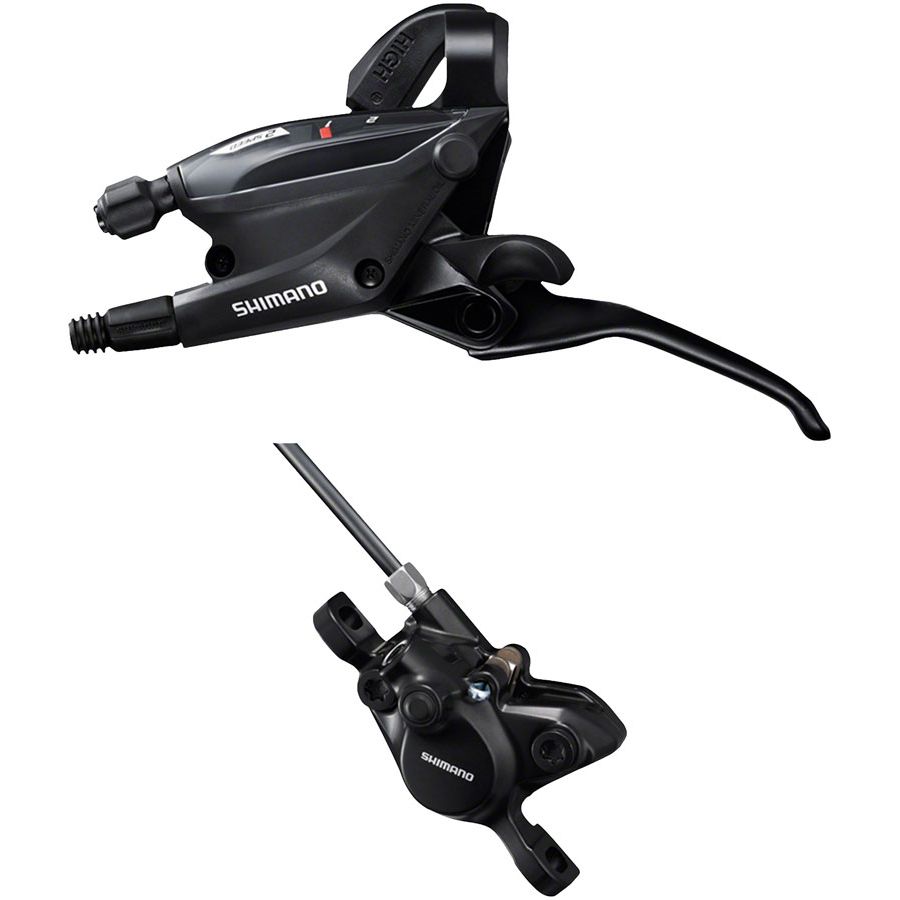 ST-EF505 Shift/Brake Lever with BR-MT200 Hydraulic Brake Caliper - ST-EF505 EZ Fire Plus Shift/Brake Lever with BR-MT200 Disc Brake Caliper - ST-EF505 EZ Fire Plus Shift/Brake Lever with BR-MT200 Disc Brake Caliper