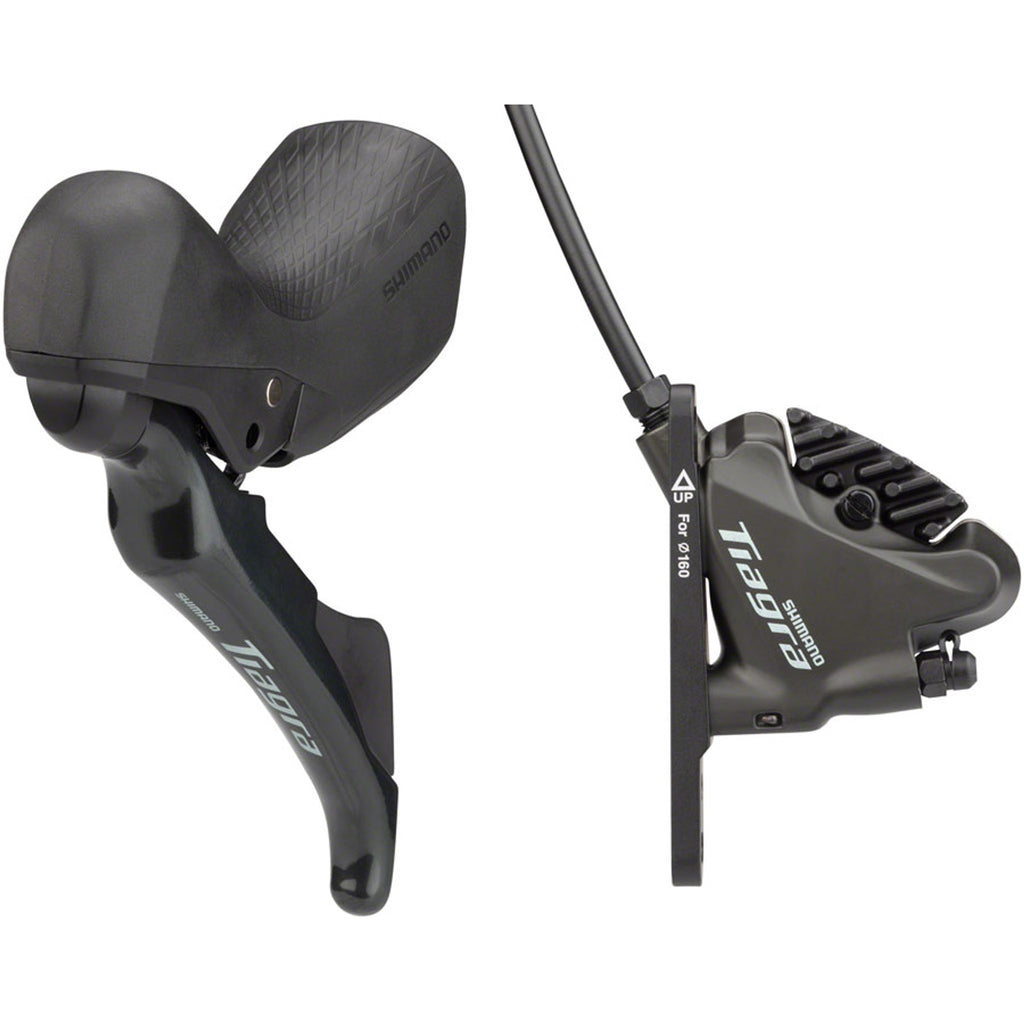 Tiagra ST-4720 Shift/Brake Lever for Hydraulic Disc Brakes - Tiagra ST-4720/BR-4770 Mechanical Shift/Hydraulic Brake Lever and Caliper