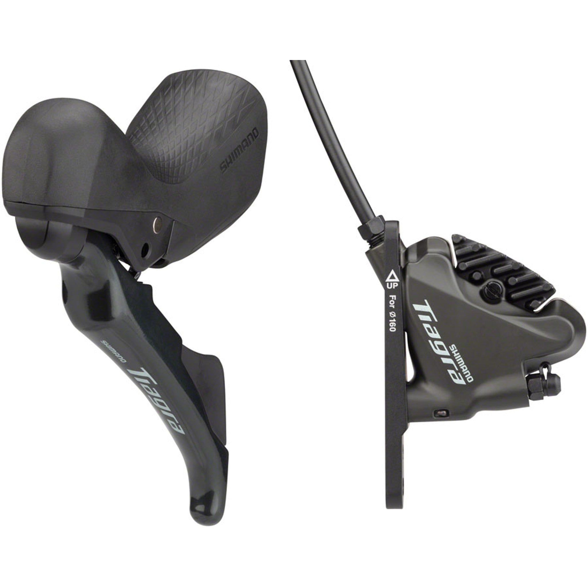 Tiagra ST-4720 Shift/Brake Lever for Hydraulic Disc Brakes - Tiagra ST-4720/BR-4770 Mechanical Shift/Hydraulic Brake Lever and Caliper