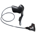 FSA K-Force WE Shift/Brake Lever, Hydraulic Actuation, Left Side, Flat Mount Caliper – Black