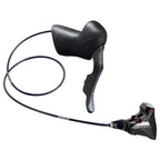 FSA K-Force WE Shift/Brake Lever, Hydraulic Actuation, Left Side, Flat Mount Caliper – Black