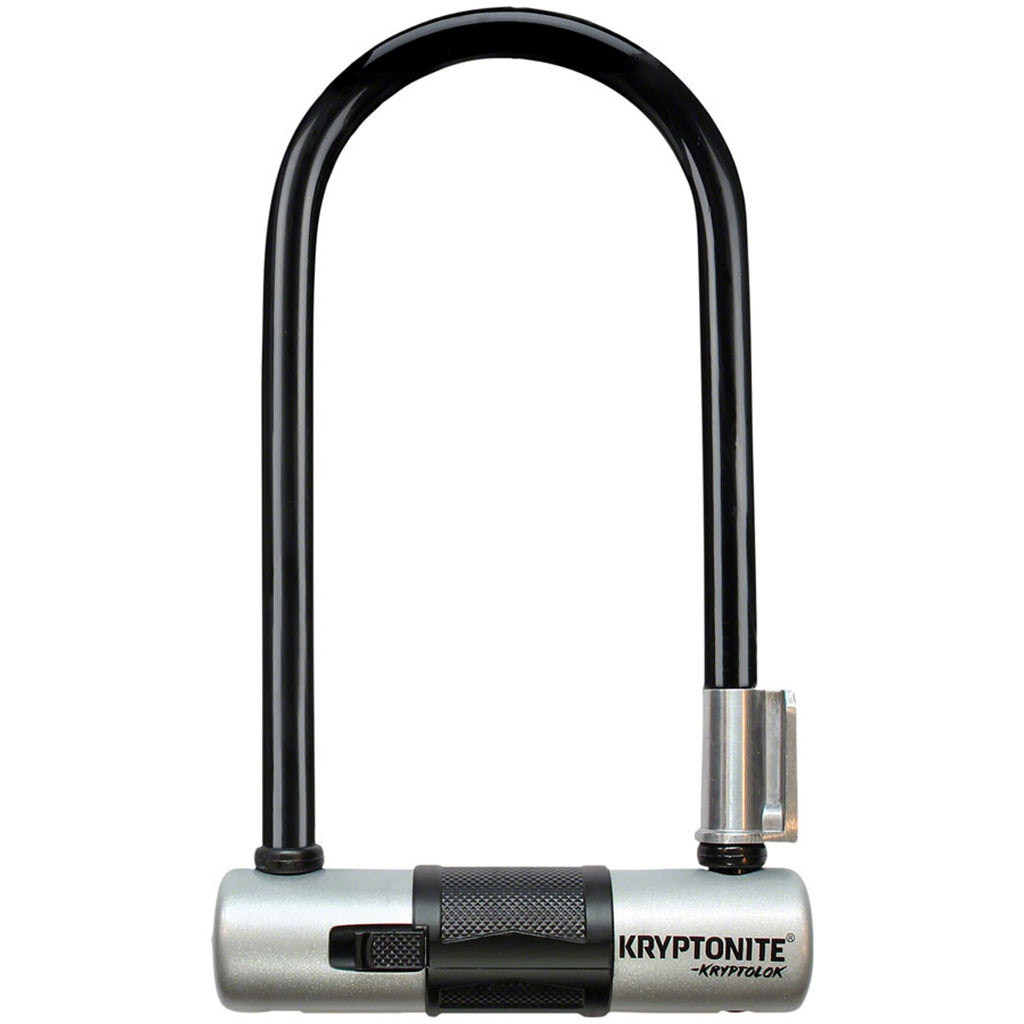 KryptoLok U-Lock - 4 x 9", 4-Digit Combination, Black, Includes bracket