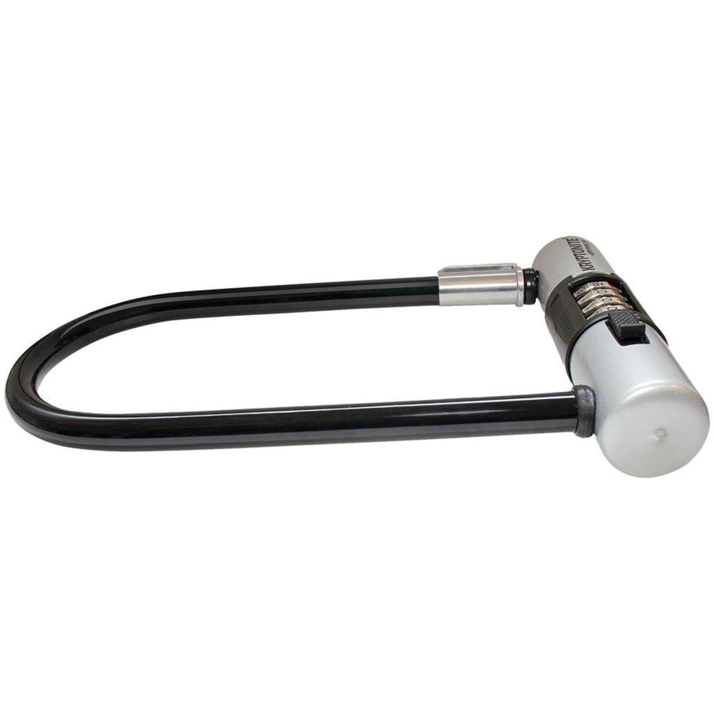 KryptoLok U-Lock - 4 x 9", 4-Digit Combination, Black, Includes bracket