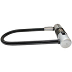 KryptoLok U-Lock - 4 x 9", 4-Digit Combination, Black, Includes bracket