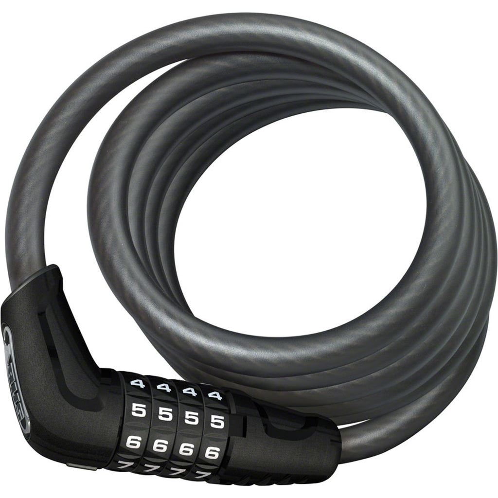 Numero 5510C  Cable Lock -Combination, 180cmx10mm With SR (Selle Royal) Mount, Black
