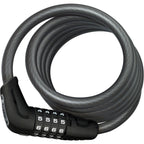 Numero 5510C  Cable Lock -Combination, 180cmx10mm With SR (Selle Royal) Mount, Black