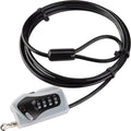 ABUS Combination Combiloop 205 Cable Lock: 200cm x 5mm, Black