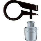 ABUS Nutfix Seatpost Clamp/Lock: 28.6, Silver
