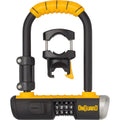 Combo Mini U-Lock - 3.5 x 5.5", Combination, Black/Yellow