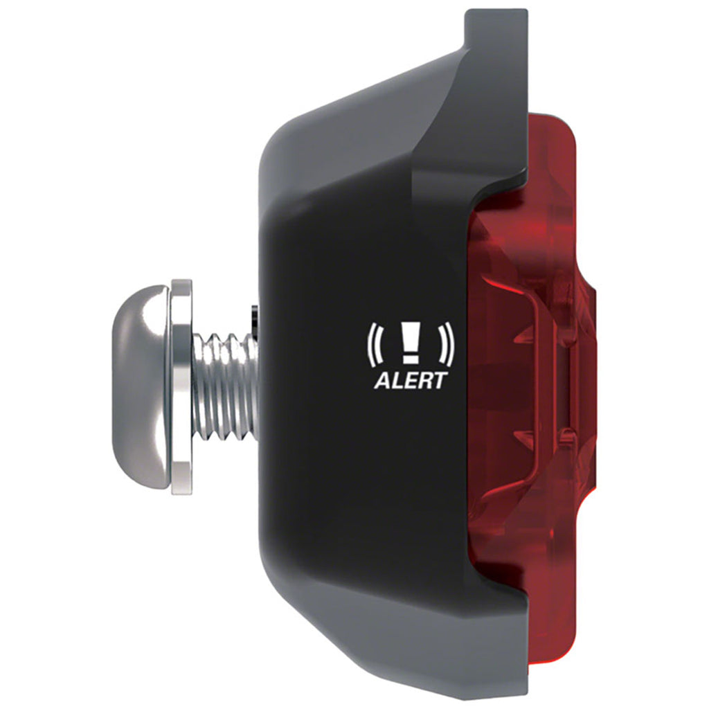 Super Bright Alert Ebike Taillight - 12 Lumen, STVZO, Black