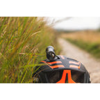 Exposure Axis Mk9 Headlight - 1300 Lumens, With Helmet And Handlebar Mount, TAP Technology, Gun Metal Black