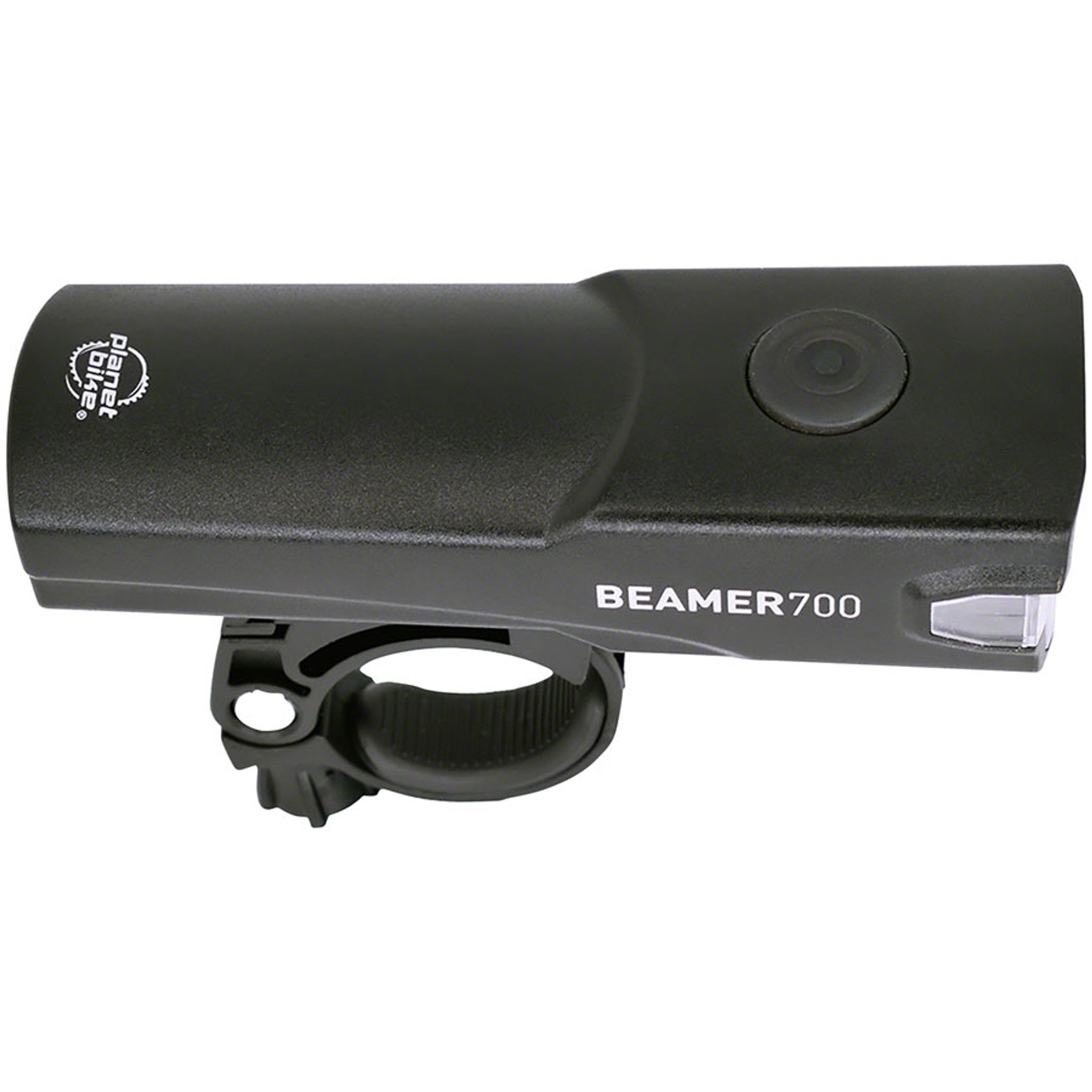 Beamer 700/Rojo 100 Headlight/Taillight Set - 700/100 Lumen, USB Rechargable, Black