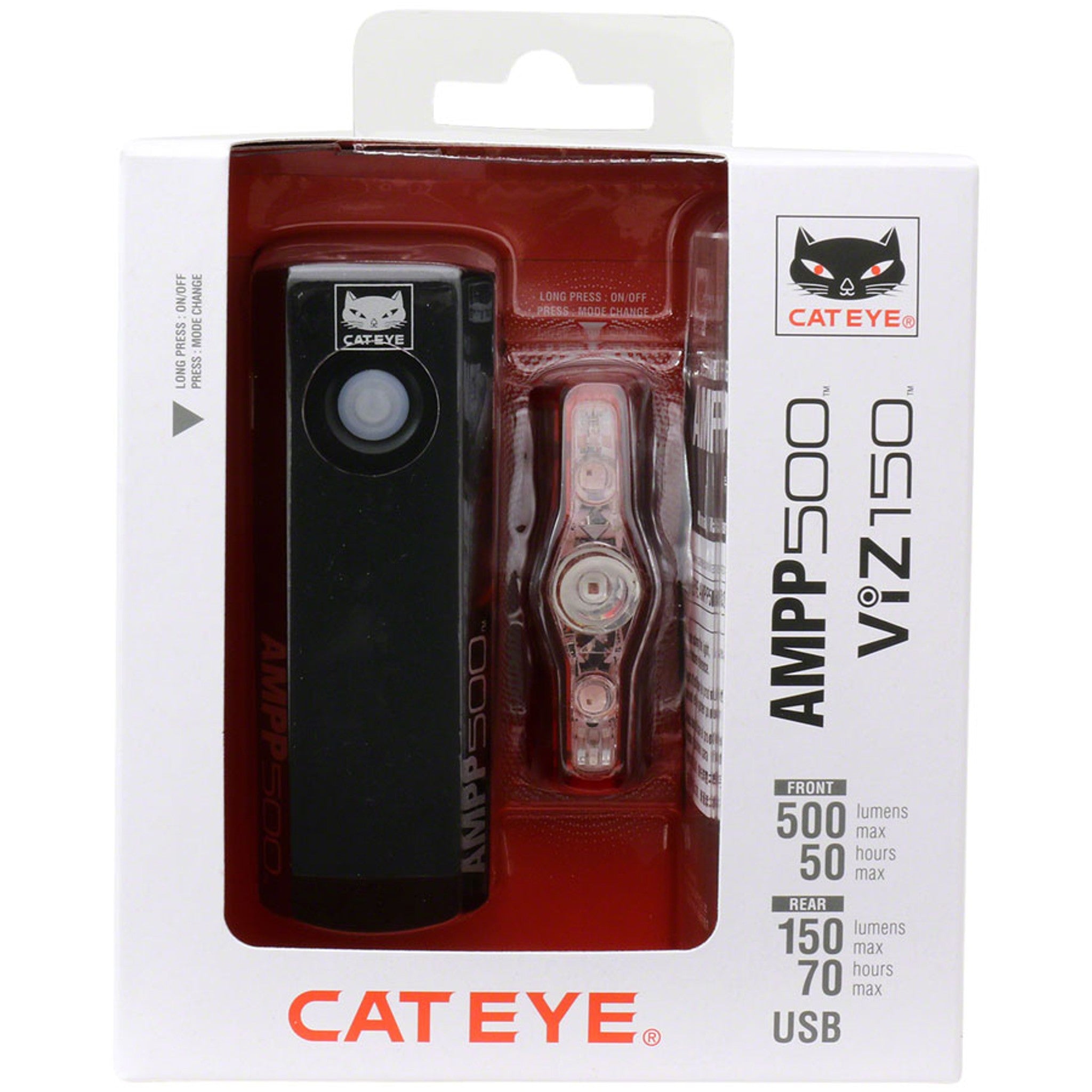 AMPP500S/ViZ150 Headlight/Taillight Set
