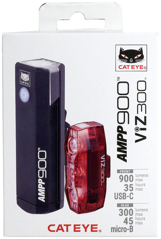 AMPP900 / VIZ300 (USB-C) Headlight and Taillight Set