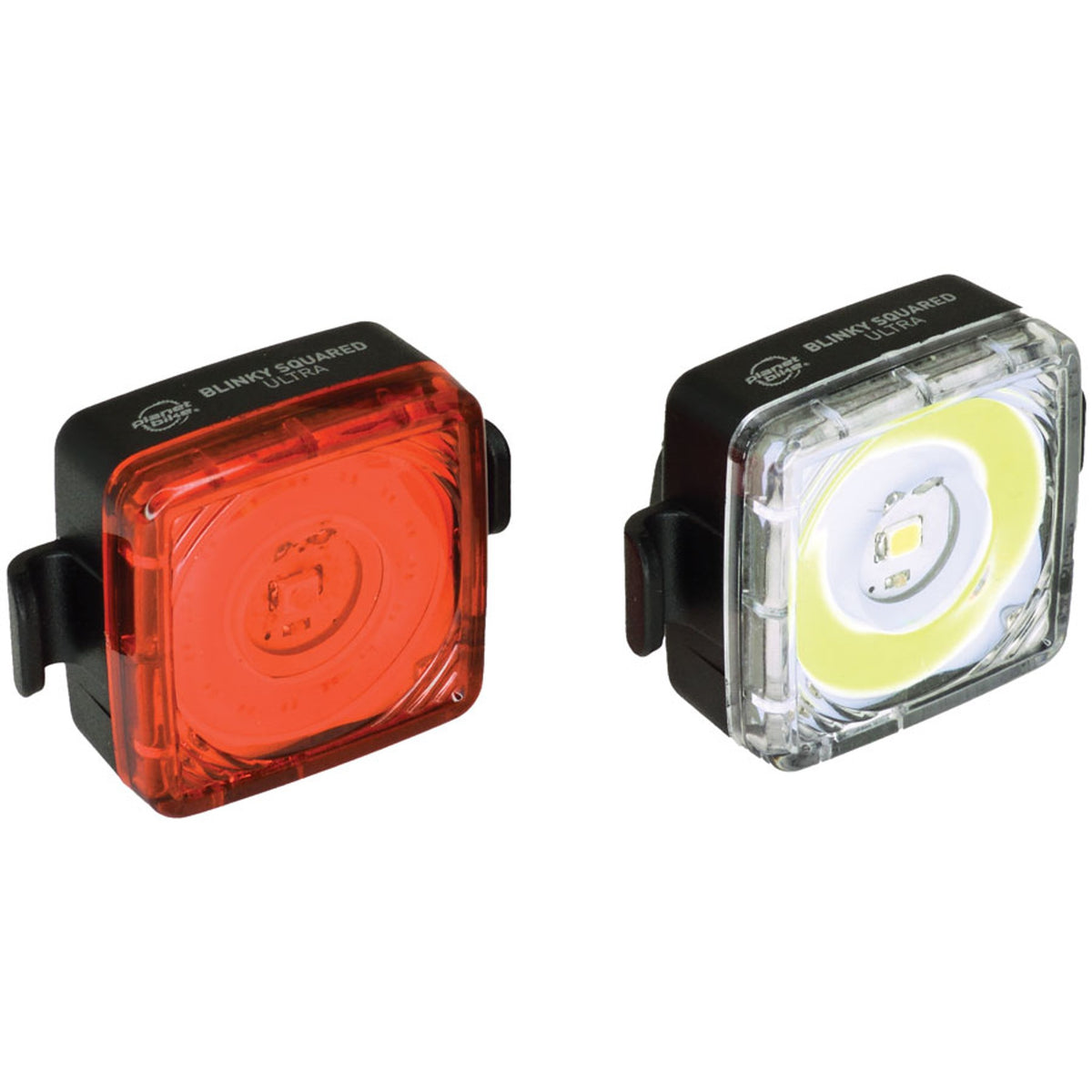 Blinky Square Ultra Headlight/Taillight Set