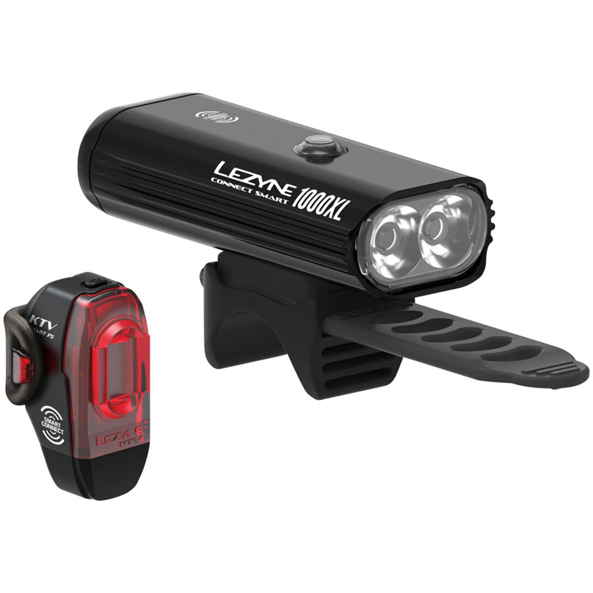 Connect Smart 1000XL/KTV Pro Smart Headlight/Taillight Set - Black
