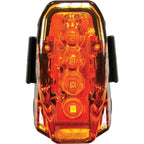 LED Laser Drive Rear Light, Black