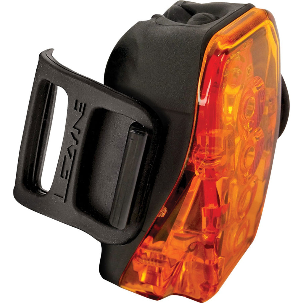 LED Laser Drive Rear Light, Black
