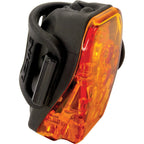 LED Laser Drive Rear Light, Black
