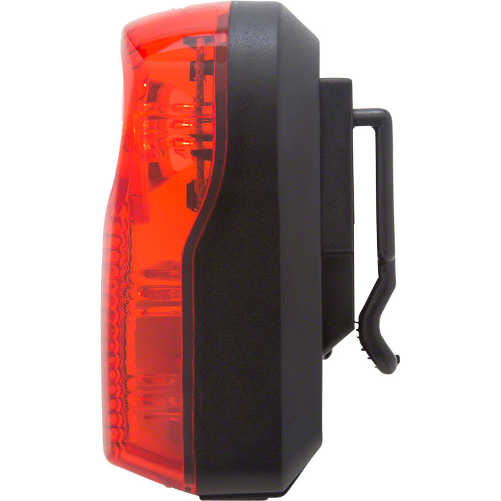 Superflash USB-Rechargeable Tail Light: Red/Black