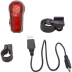 Superflash USB-Rechargeable Tail Light: Red/Black