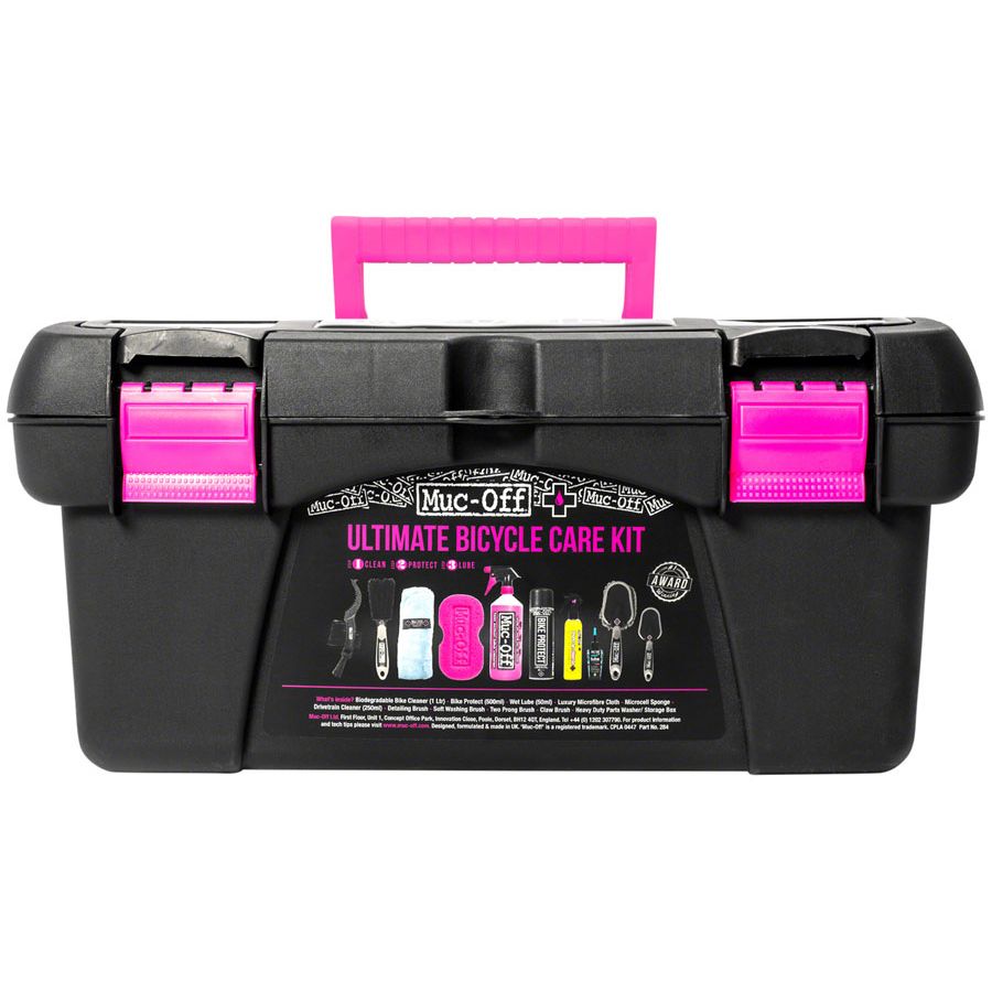 Ultimate Bicycle Cleaning Kit: Toolbox with 10 Pieces