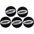 Disc Valve Hole Cover Sticker Kit - Black, 5 pieces