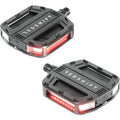 Arclight City Flat Pedals - Aluminum, 9/16", Black, w/Lights