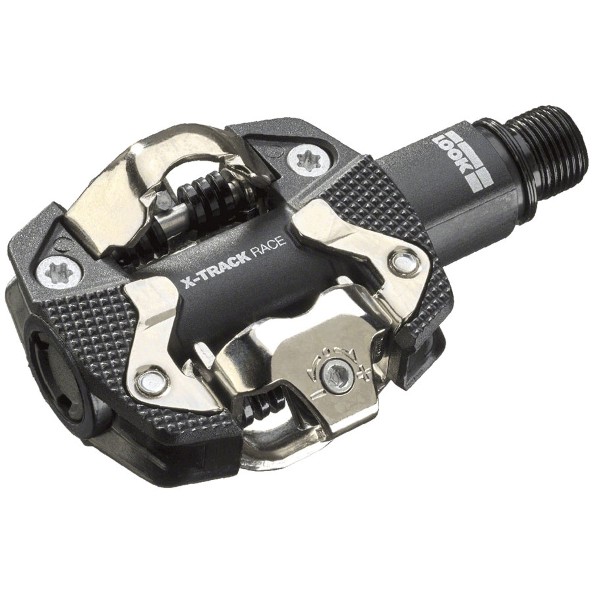 X-TRACK RACE Pedals - Dual Sided Clipless, Chromoly, 9/16", Black