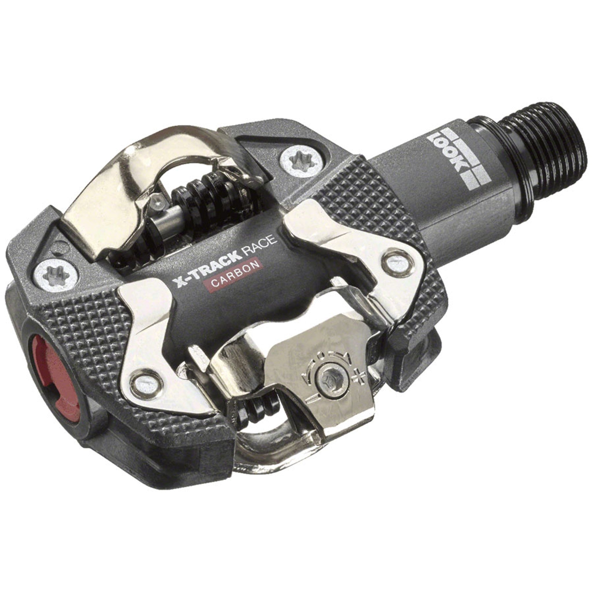 X-TRACK RACE CARBON Pedals - Dual Sided Clipless, Chromoly, 9/16", Black