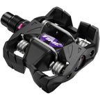 Time MX 6 Pedals - Dual Sided Clipless with Platform, Aluminum, 9/16", Black, B1