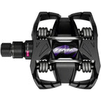 Time MX 6 Pedals - Dual Sided Clipless with Platform, Aluminum, 9/16", Black, B1