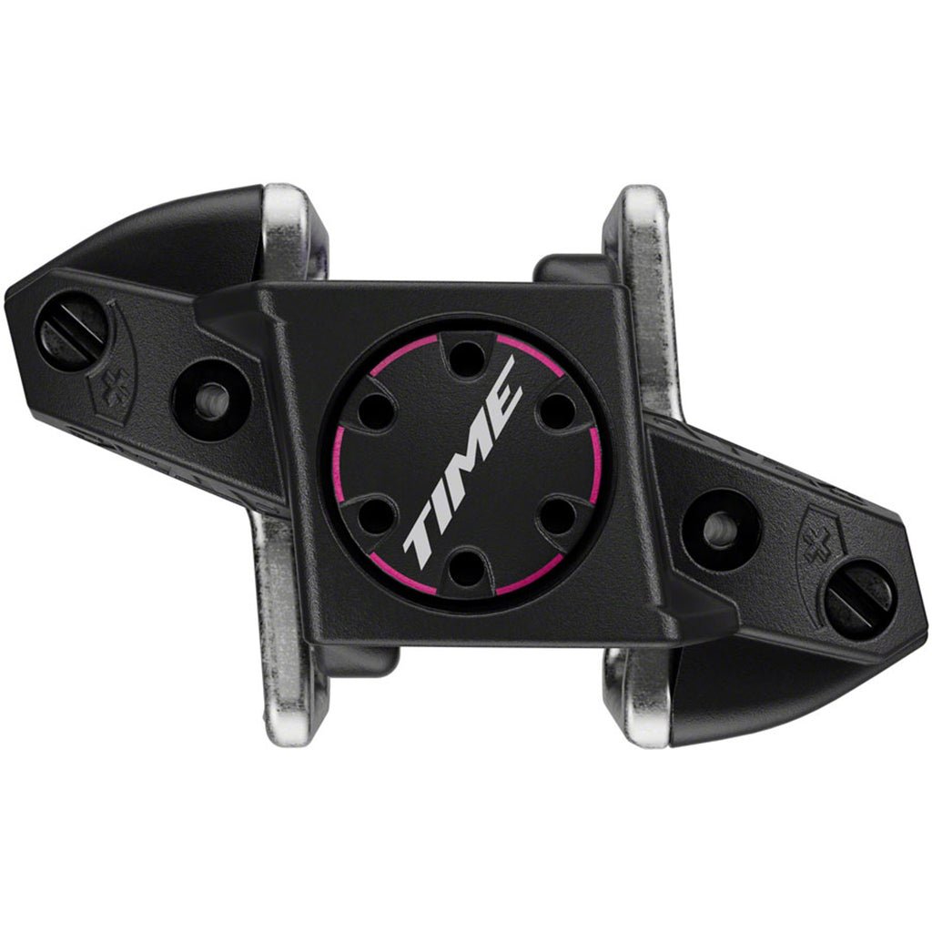ATAC XC 6 Pedals - Dual Sided Clipless, Composite, 9/16", Black/Purple, B1