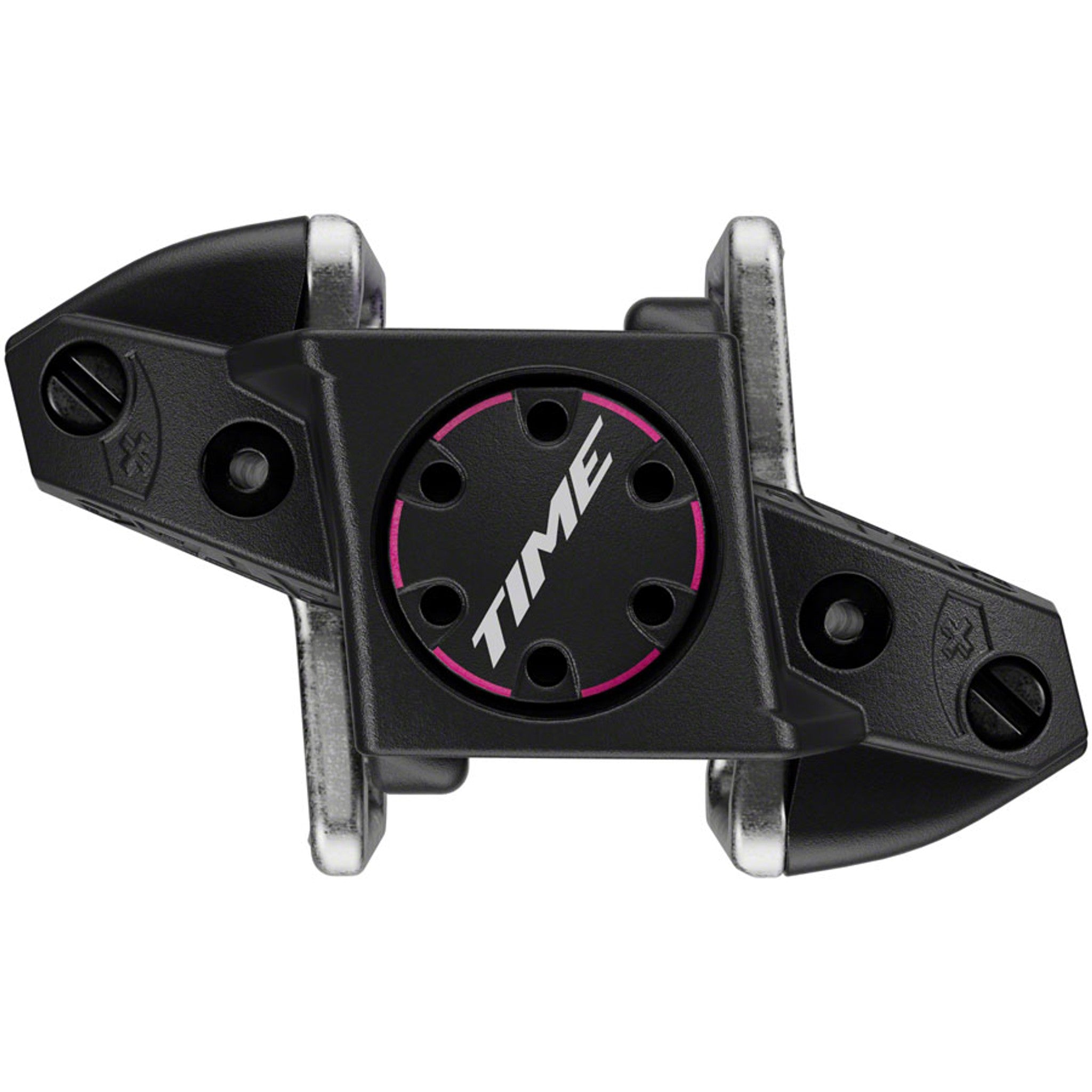 ATAC XC 6 Pedals - Dual Sided Clipless, Composite, 9/16", Black/Purple, B1